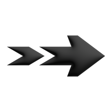 3B varyasyon ok veya yön simgesini şişir