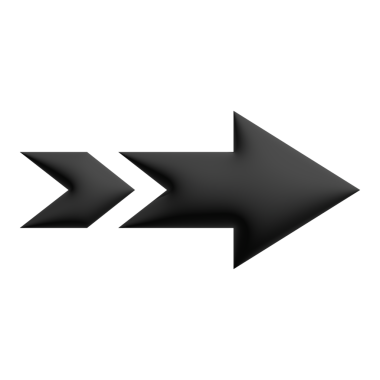 3B varyasyon ok veya yön simgesini şişir