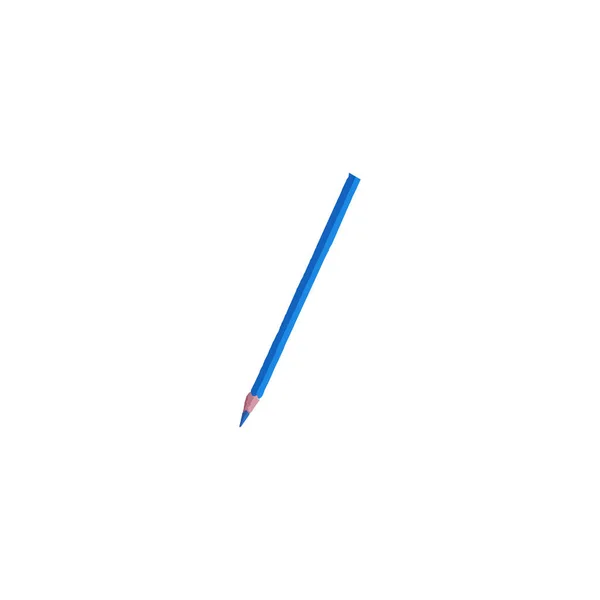 Pencil Color Illustration Geometric Symbol Simple Logo Vector — Stock Vector