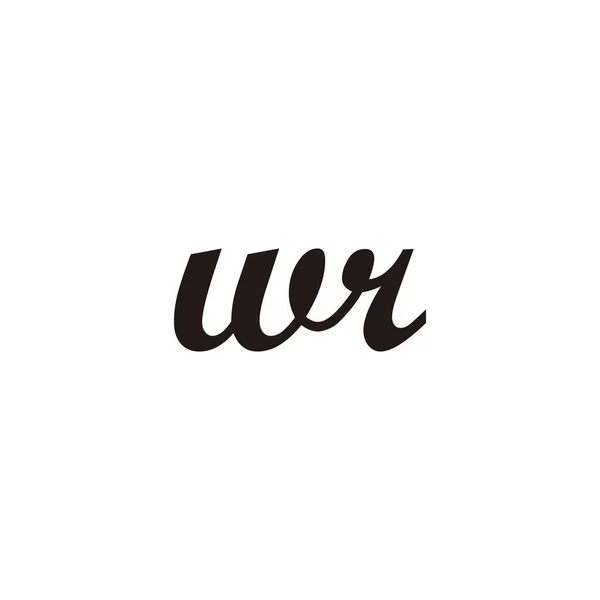 Litera Connect Symbol Geometryczny Prosty Wektor Logo — Wektor stockowy