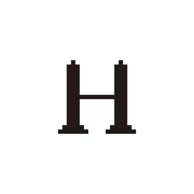 Malezya geometrik sembolünde basit logo vektörü oluşturma