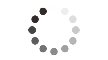 Loading, or waiting, circles rounded simple technology 