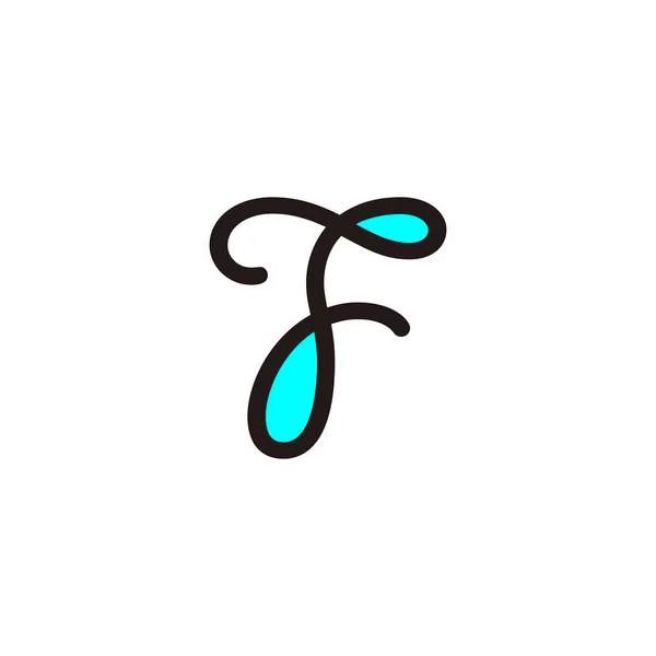Лист Рослинний Геометричний Символ Простий Вектор Логотипу — стоковий вектор