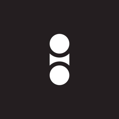 Hap ve kapsüller geometrik sembol basit logo vektörü