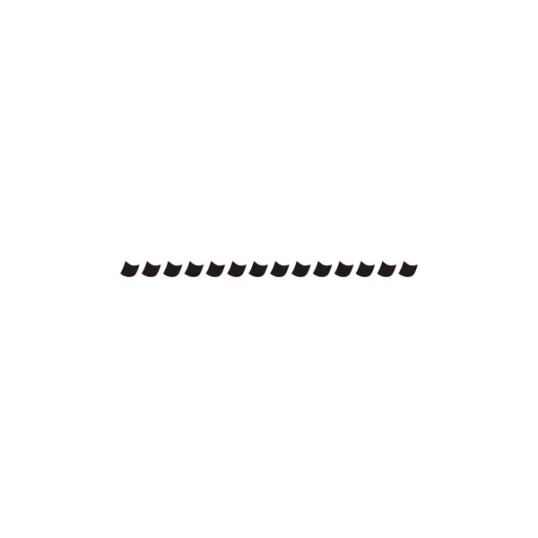 Punten Geometrische Symbool Eenvoudige Logo Vector — Stockvector