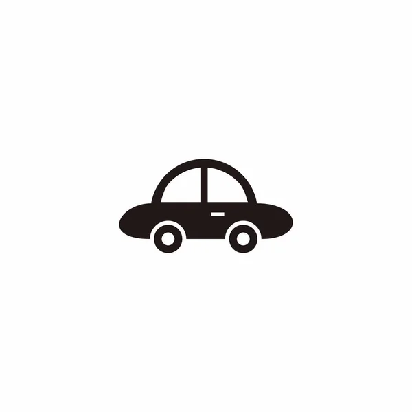 Mobil Игрушечный Геометрический Символ Простой Вектор Логотипа — стоковый вектор
