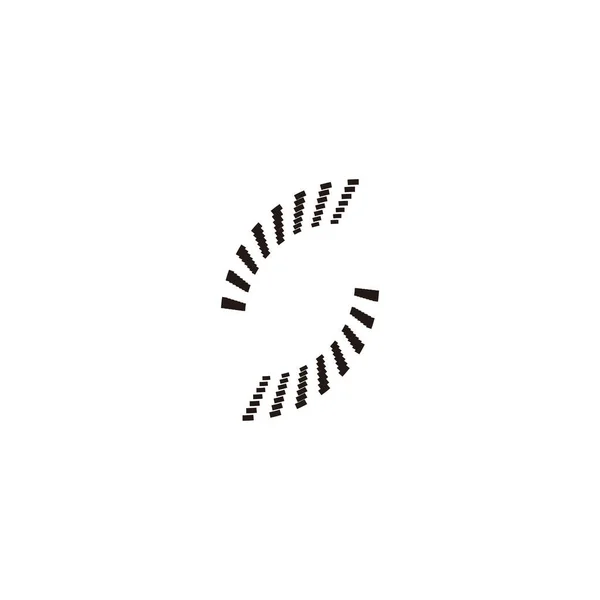 Γράμμα Τεχνολογία Σύγχρονο Γεωμετρικό Σύμβολο Απλό Διάνυσμα Λογότυπο — Διανυσματικό Αρχείο