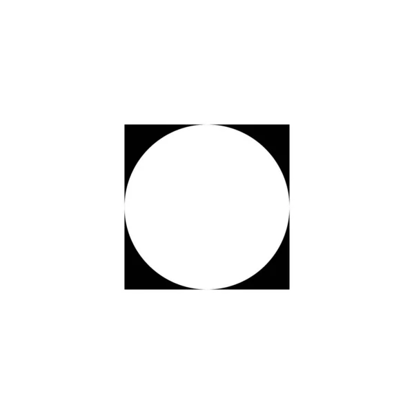 Стрелки Геометрический Символ Круга Простой Вектор Логотипа — стоковый вектор