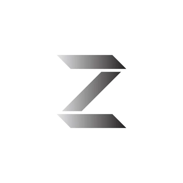 Letra Cuchillos Símbolo Geométrico Simple Logo Vector — Vector de stock