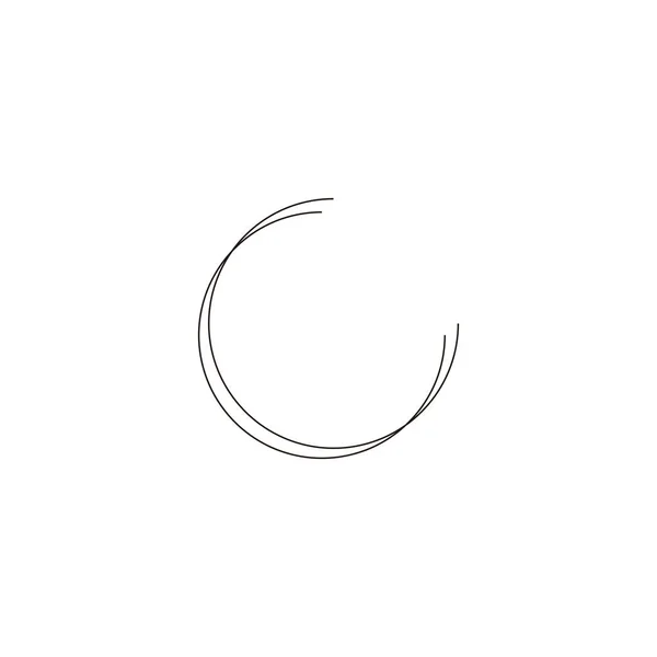 Літера Кабель Лінії Геометричного Символу Простий Вектор Логотипу — стоковий вектор