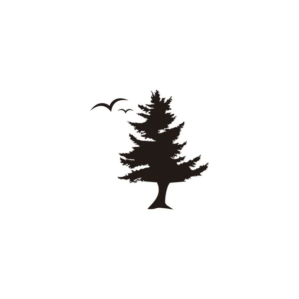 鳥の幾何学的なシンボルシンプルなロゴベクトル — ストックベクタ