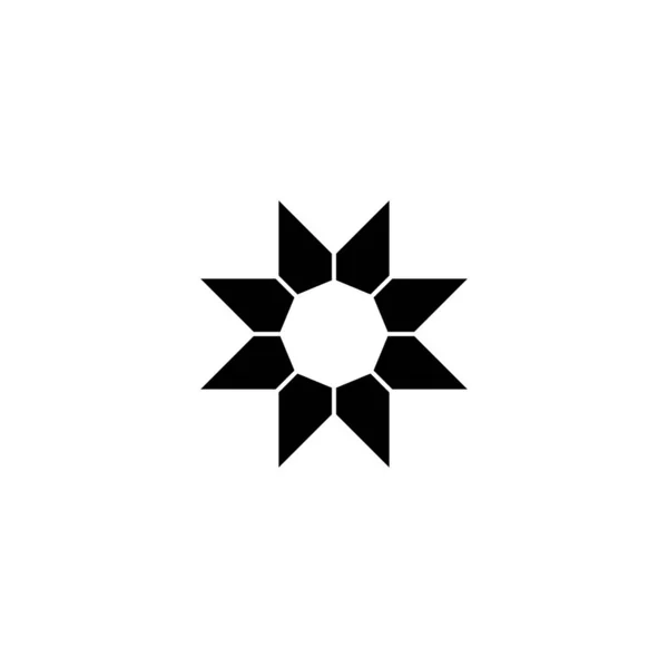 Diamanti Nastro Simbolo Geometrico Semplice Logo Vettoriale — Vettoriale Stock