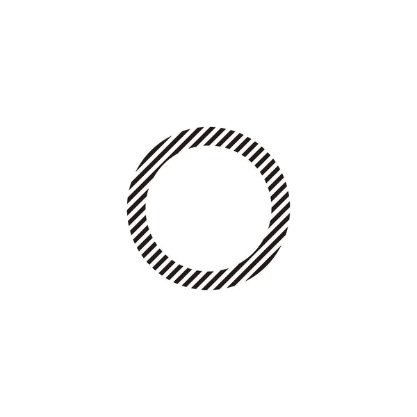 Letter Lijnen Uniek Geometrisch Symbool Eenvoudige Logo Vector — Stockvector