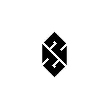 22 numara altıgen, değerli geometrik sembol basit logo vektörü