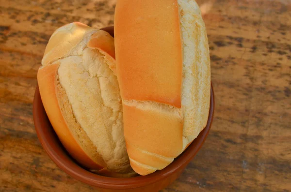 Čerstvý Chutný Francouzský Chléb Připraven Vychutnat Detailní Detailní Záběr — Stock fotografie