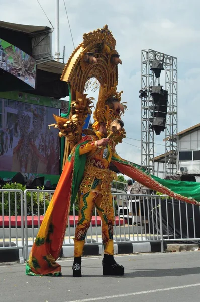 Banjarmasin Kalimantan Del Sur Indonesia Octubre 2022 Dayak Moda Sasirangan —  Fotos de Stock