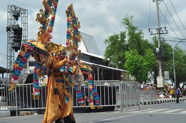 Banjarmasin Güney Kalimantan Endonezya Ekim 2022 Dayak Sasirangan Modası Güney — Stok fotoğraf