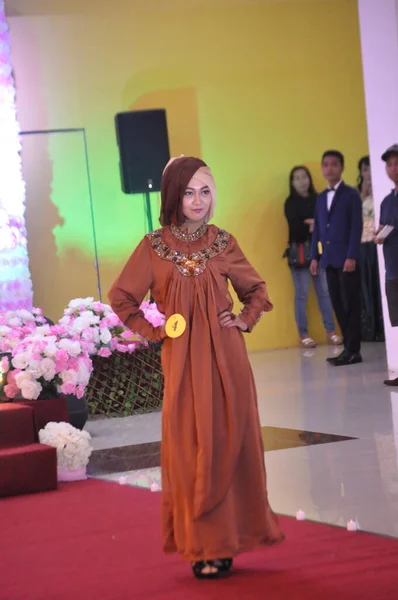Banjarmasin Kalimantan Selatan Indonesia September 2022 Potret Pengantin Wanita Cantik — Stok Foto