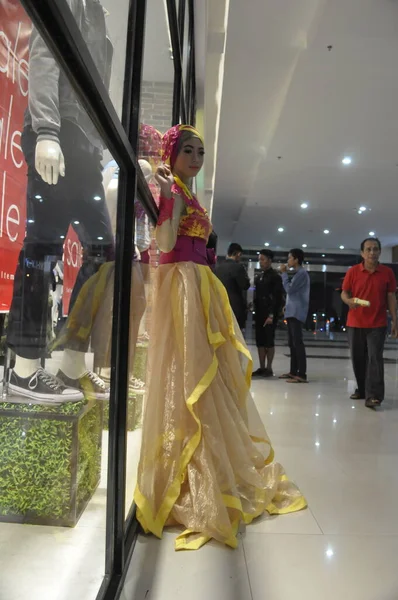 Банджармасин Южный Калимантан Индонезия Сентября 2022 Года Портрет Красивой Невесты — стоковое фото