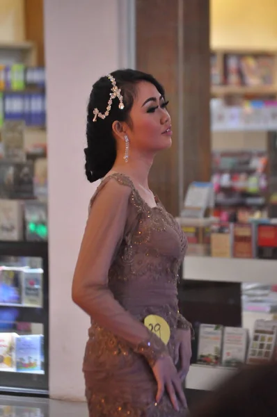 Banjarmasin South Kalimantan Ινδονησία Σεπτεμβρίου 2022 Πορτρέτο Της Όμορφης Νύφης — Φωτογραφία Αρχείου