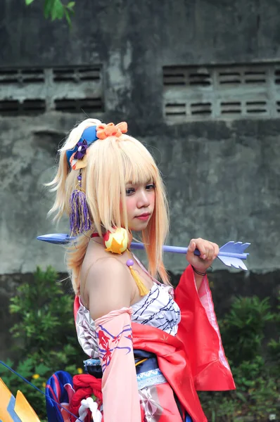 Jakarta Indonesia October 2022 Cosplayer Girl Dressed Character Fantasy Video — ストック写真