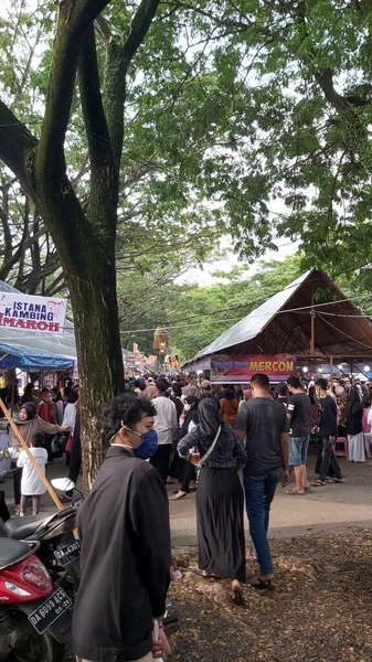 Banjarmasin Indonesia Μαρτιου 2023 Κατάσταση Της Αγοράς Takjil Στο Banjarmasin — Φωτογραφία Αρχείου