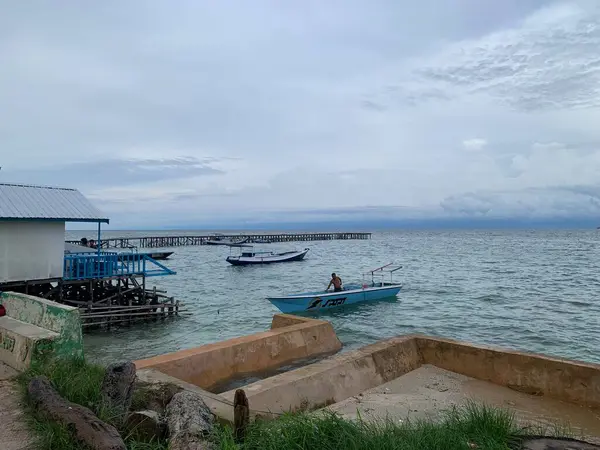 Yaz sahili manzarası. Tropik ada cenneti. Egzotik kıyılar, hindistan cevizi ağaçları, el değmemiş deniz, mavi gökyüzü. Şaşırtıcı doğa düzeni. Egzotik yolculuk geçmişi, tatil havası mükemmel duvar kağıdı.