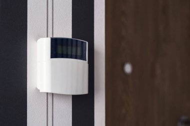 Alarm paneli. Dairenin ve evin korunması. Ev korunuyor.