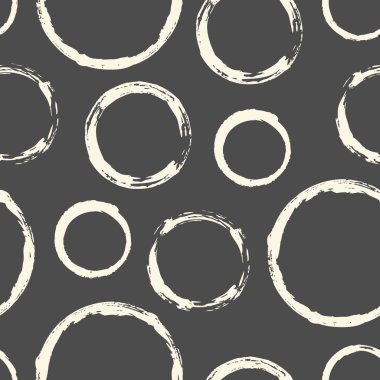 Elle boyanmış mürekkepli kusursuz desenler. Poster, kırtasiye, kumaş, albüm, bebek partisi kartı, düğün davetiyesi için grafiksel tasarım öğesi. Grunge fırça darbesi dokusu. Vektör illüstrasyonu