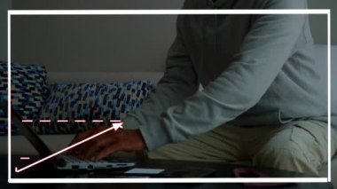 Hedef harf ile artan oklu grafik çubuk grafiği