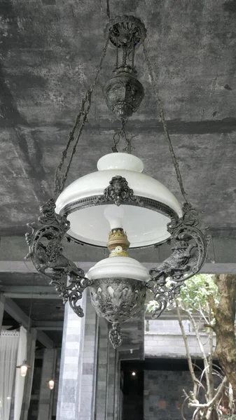 Traditional Decorative Lamp From Java Island. Taken in Malang, East Java, Indonesia. February 19, 2023