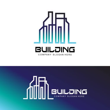 Ev Tasarımı Logosu, İnşaat Logosu, Emlak ve İnşaat Şirketi Simgesi
