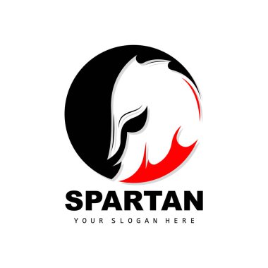 Spartan Logosu, Vektör Viking, Barbar, Savaş Miğferi Tasarımı, Ürün Çizimi