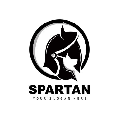 Spartan Logosu, Vektör Viking, Barbar, Savaş Miğferi Tasarımı, Ürün Çizimi