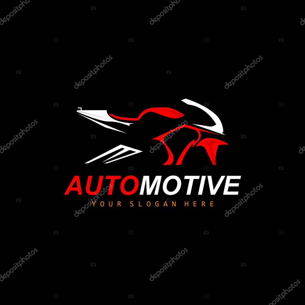 Motorcycle Logo, MotoSport Vehicle Vector, Design For, Automotive, Motorcycle Costume Workshop, Motorcycle Repair, Product Brand, Motogp