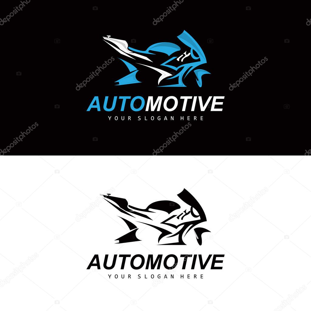 Motorcycle Logo, MotoSport Vehicle Vector, Design For, Automotive, Motorcycle Costume Workshop, Motorcycle Repair, Product Brand, Motogp