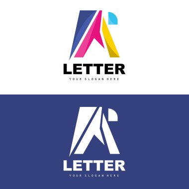 A Letter Logo, Letter Logotype Vector, Product Brand Design, Şirket Baş harfleri, İnşaat, Eğitim