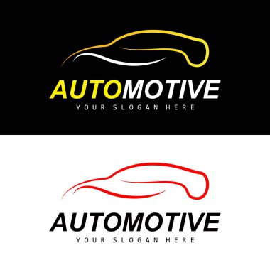 Araba Logosu, Otomotiv Tamir Vektörü, Garaj Markası Tasarımı, Araba Bakımı, Yedek Otomotiv Parçaları