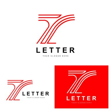 T harfi logosu, modern harf stili vektörü, T harfli markalar için uygun tasarım.