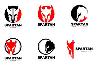 Spartan Logosu, Vektör Viking, Barbar, Savaş Miğferi Tasarımı, Ürün Çizimi