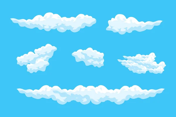 Cloud Background Design Sky Landscape Illustration Decoration Vector Banners Posters — Wektor stockowy