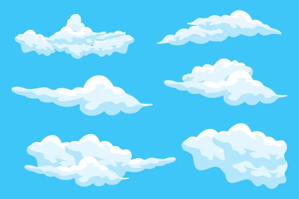 Cloud Background Design Sky Landscape Illustration Decoration Vector Banners Posters — Stockvektor