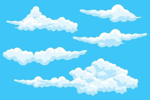 Cloud Background Design Sky Landscape Illustration Decoration Vector Banners Posters — 스톡 벡터