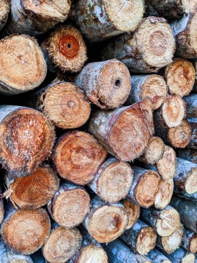 Basit Ahşap Yığın Arkaplan Fotoğrafı