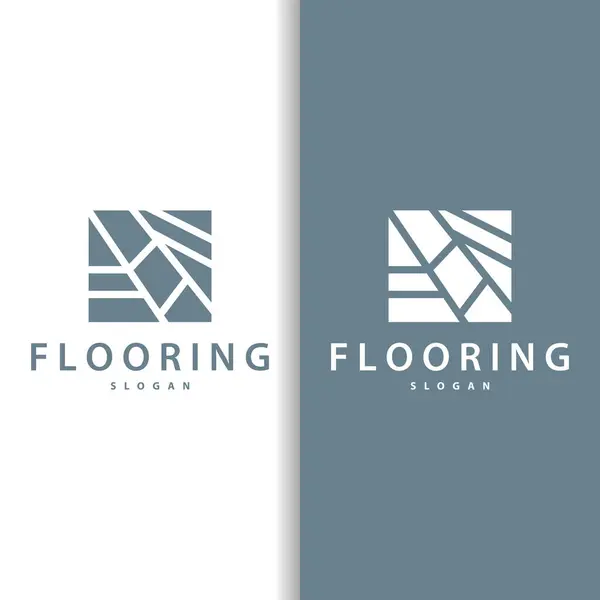 Yer logosu basit soyut tasarım ev dekorasyonu Seramik fayans vektör çizimi