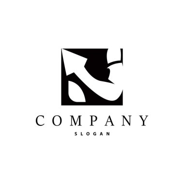 Asgari Başlangıç N Harfi Logosu, Modern ve Lüks Tasarım Simge Vektör Şablonu