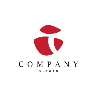 İlk T Harfi Alfabesi Logosu Modern ve Lüks Tasarım Simge Vektör Şablonu