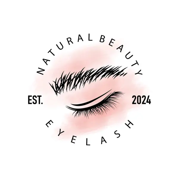 stock vector Eyelash Logo, Simple Design for Women's Care Beauty Business Brand Illustration Template