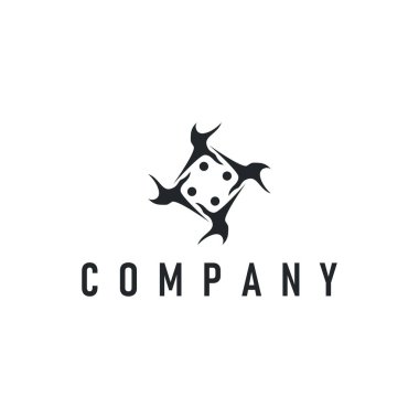 Takım çalışması logo simgesi simgesi basit bir konsept olan takım başarısı ile birlikte ürün markası veya poster şablonu çizimi