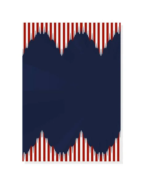 Американський Національний Постер Або Дизайн Обкладинки Достатньо Щоб Його Помістили — стоковий вектор